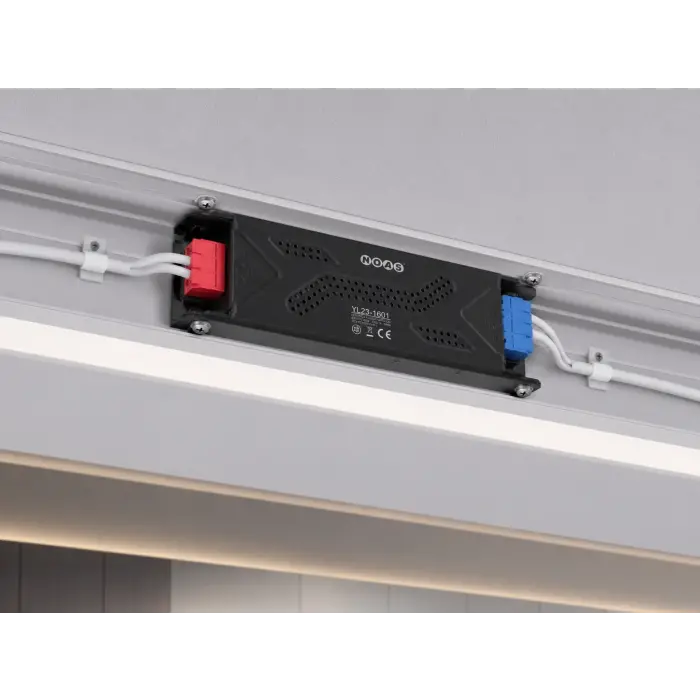1 Adet NOAS YL23 1601 Klemensli 16,5A Bakır Sargılı Led Trafosu 12V 200W