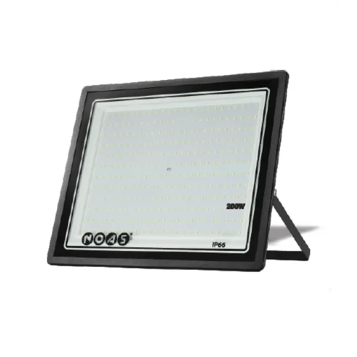1 Adet NOAS YL70 1200 200W Ultra Slim Led Projektör 6500K Beyaz Işık