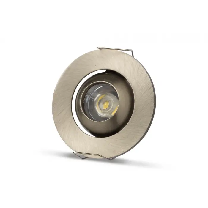 1 Adet NOAS YL94 0106 Satin Kasa 1W Led Spot Amber Işık