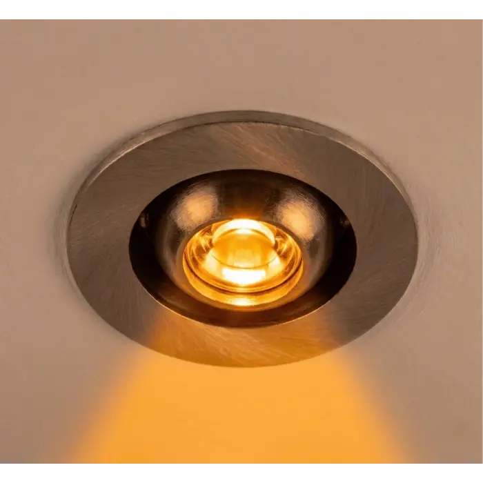1 Adet NOAS YL94 0106 Satin Kasa 1W Led Spot Amber Işık