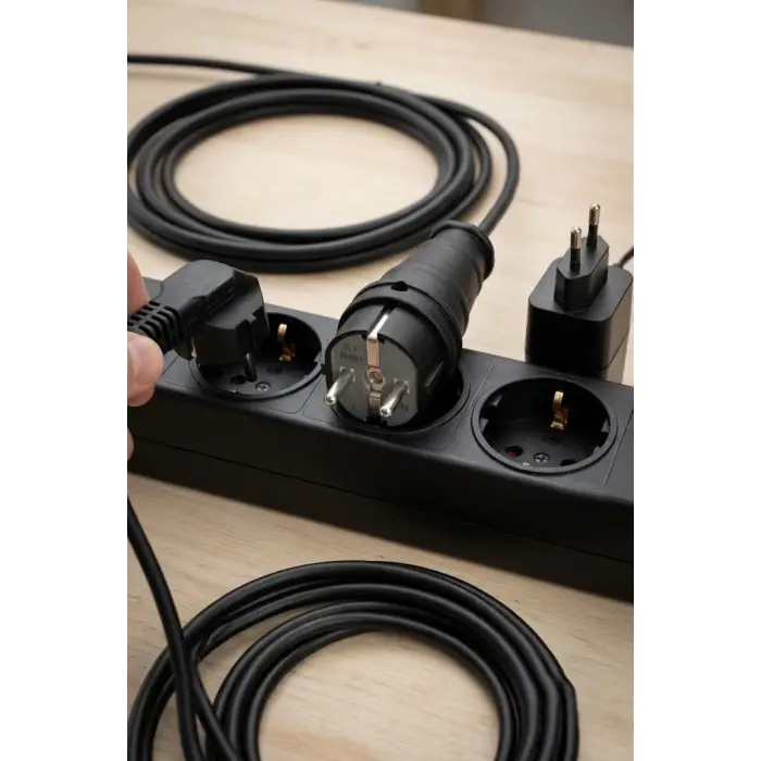 1 Adet Orel Kauçuk Erkek Fiş 1X16A 220V