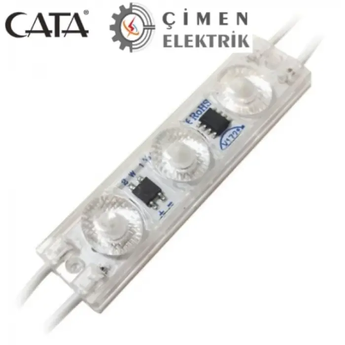 10 Adet CATA CT 4593 2W Tak Çalıştır 220V Modül Led 3200K Günışığı