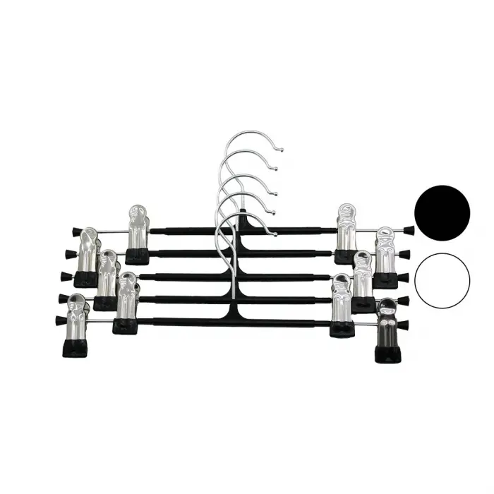 10 Adet Plastik - Metal Uçlu Etek Askısı Bx40