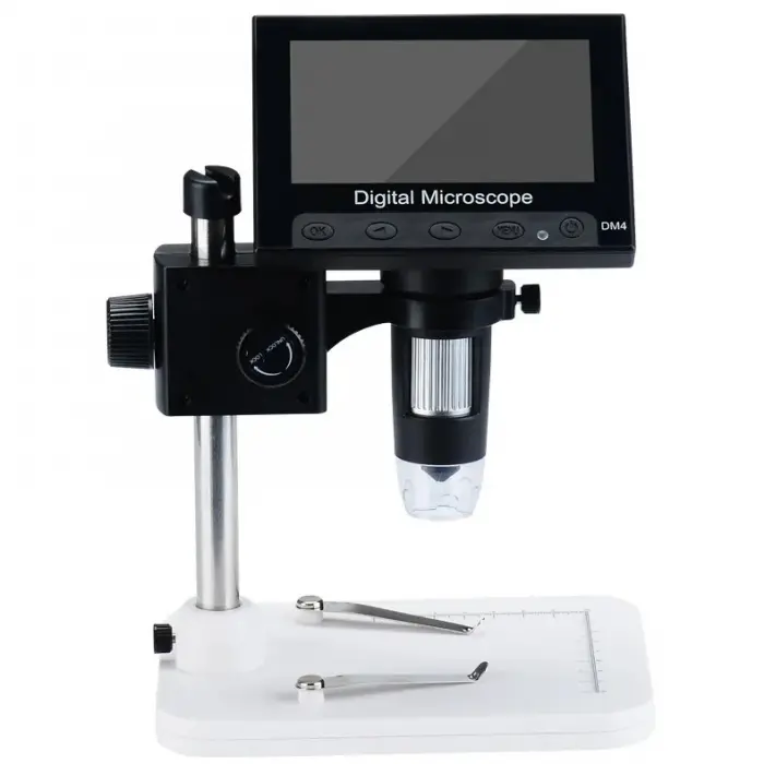 1000x 2.0mp Usb Dijital Elektronik Mikroskop 8 Lcd Ekran Vga Büyüteç Dm4s