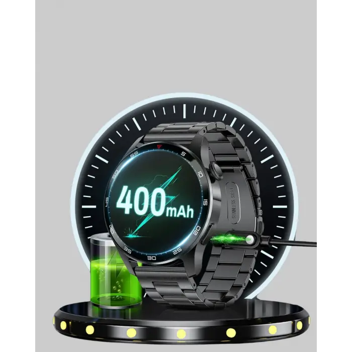 100mAh Şarjlı Akıllı Saat – Mesaj Bildirimi Müzik Kontrolü ve Ergonomik Tasarım