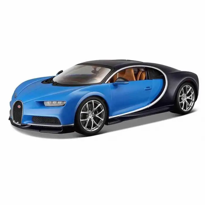 1011040 1:18 Bugatti Chiron Model Mavi Araba -