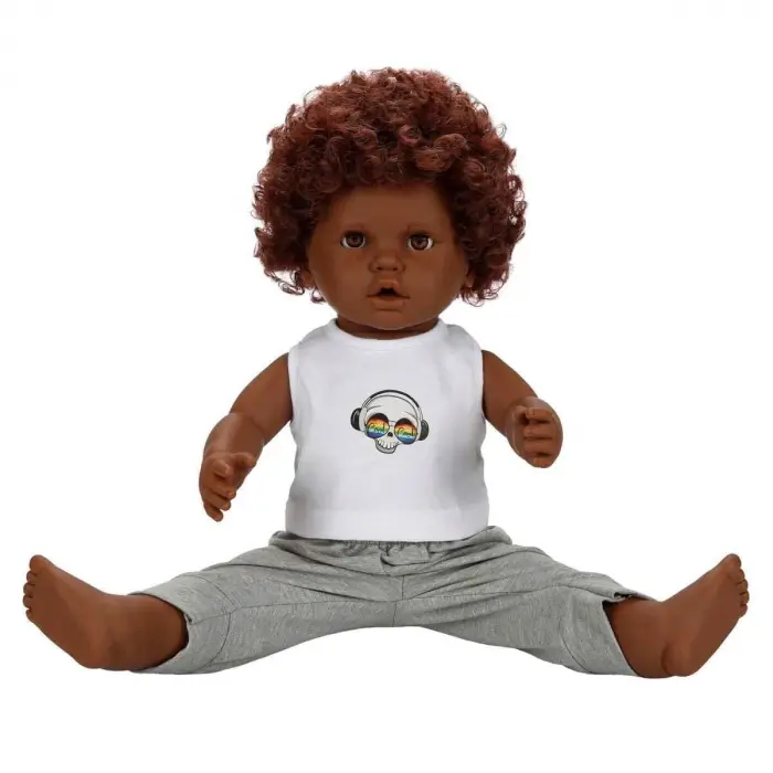 1060091 Dada Kıvırcık lı Bebek 60 cm -Sunman