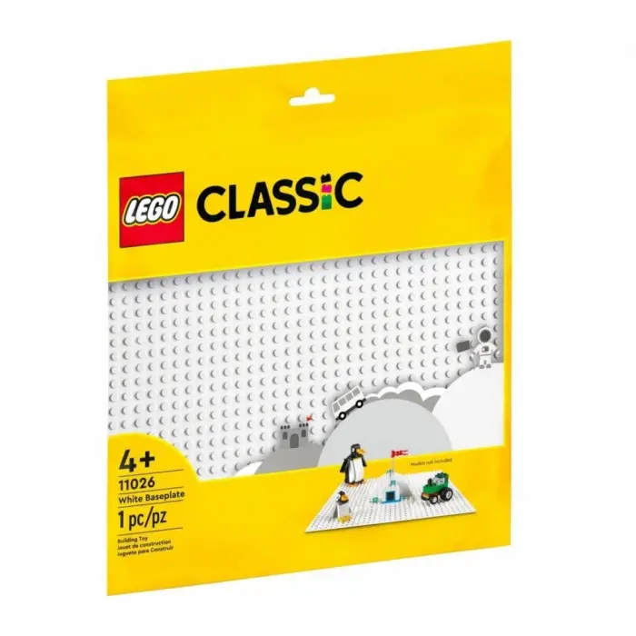 11026  ® Classic Beyaz Taban 1 parça +4 yaş