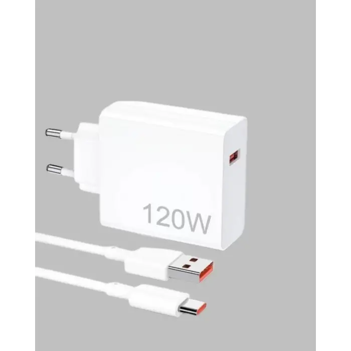 120 Watt Type C Şarj Başlığı Poco X3 X4 X5 Pro Uyumlu