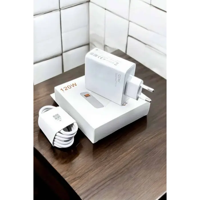 120W Şarj Aleti Type-C Uyumlu Turbo Şarj Aleti