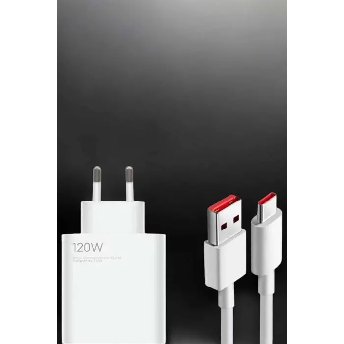 120W Şarj Aleti Type-C Uyumlu Turbo Şarj Aleti