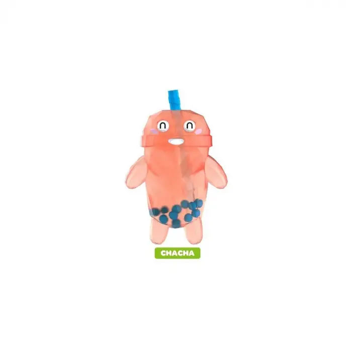 12387 SUN-BTF-FİGÜR BUBBLE TEA CRYSTAL BOBA PALS SERIES 14CM 6A