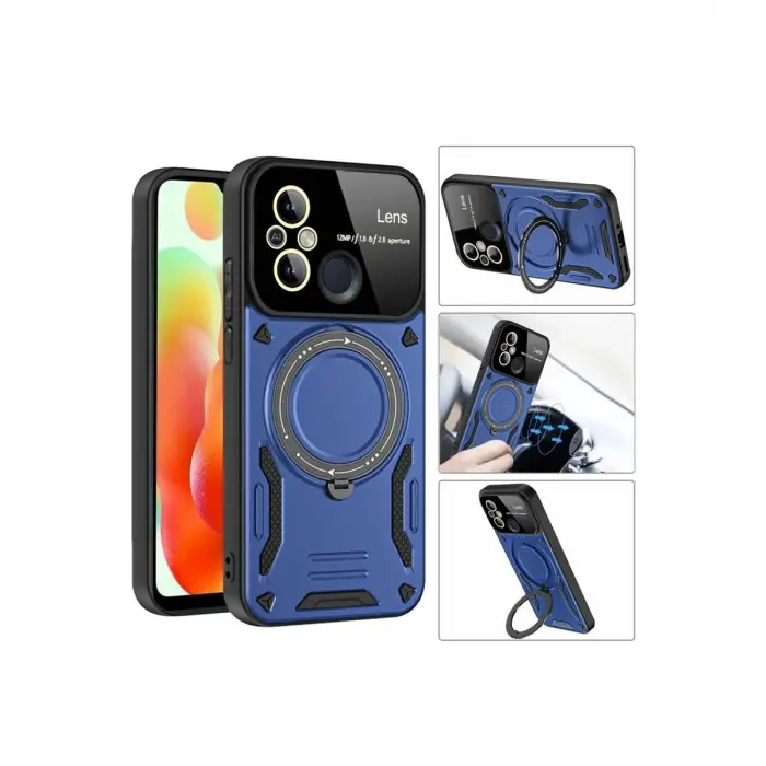 12c Kılıf Joy Lens Standlı Kapak - Mor