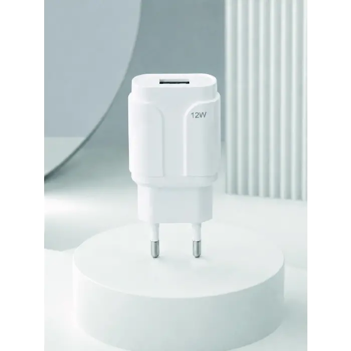 12W USB Şarj Adaptörü Ev ve Ofis Kullanımına Uygun