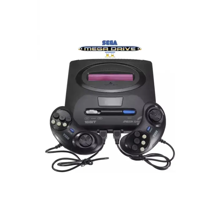 16 bit retro atari oyun konsolu siyah renk bluetooth özelliği yok - Elektronik Diğer