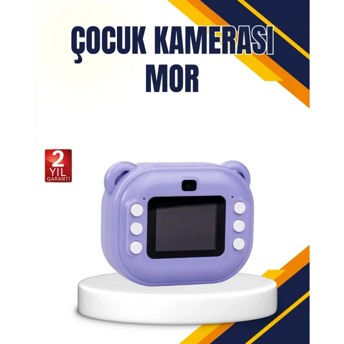 18 Efektli Şipşak Kamera – Oyunlu Müzik Çalarlı ve Anında Baskı Özellikli