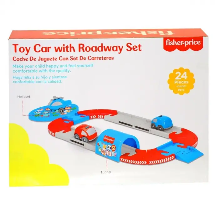 1817 FISHER-PRICE TONTON YOL SET 24 PARÇA
