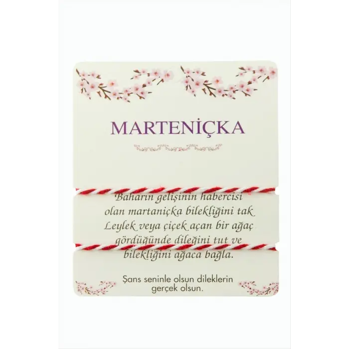 2 Adet Marteniçka İp Bileklik ( Toptan marteniçka bileklik)