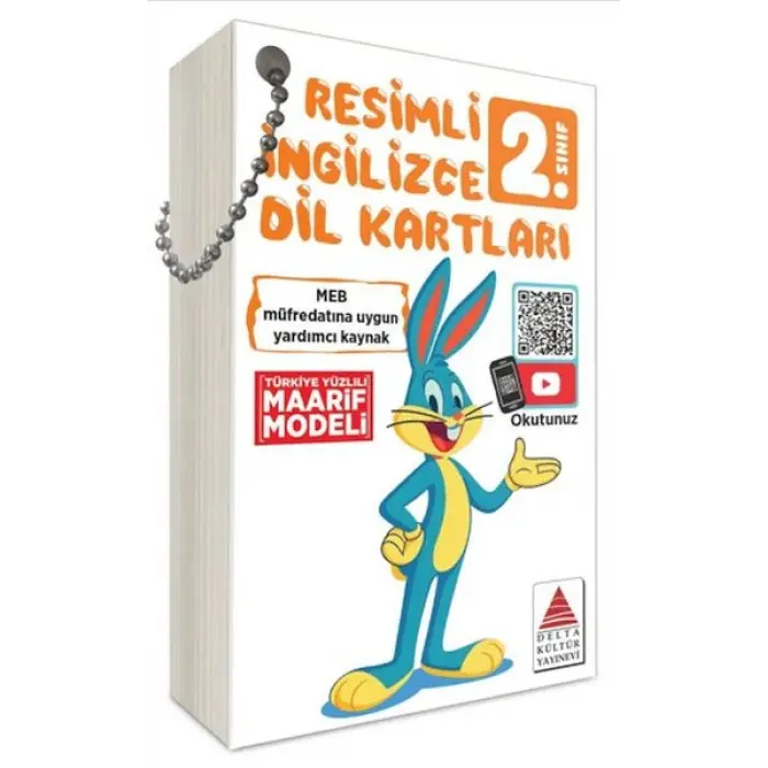 2. Sınıf li İngilizce Dil Kartları
