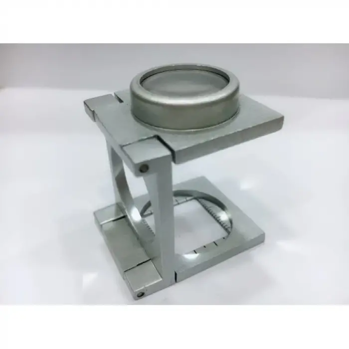 20 Mm Büyüteç Lup Dokumacı Büyüteci Full Çelik Katlanabilir Th9007a