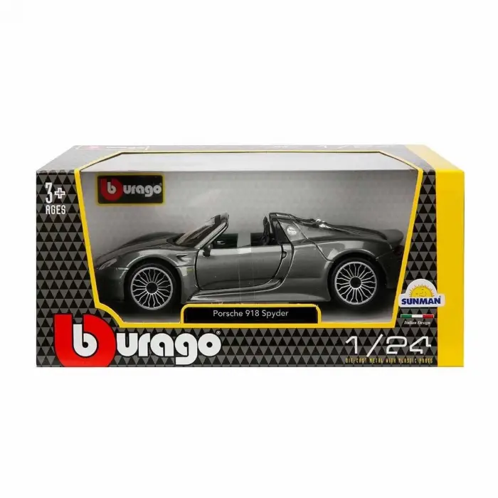21076  1:24 Porsche 918 Spyder Model Araba