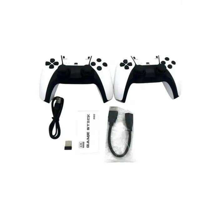 2.4 GHZ Oyun Konsolu Çift Konsol 4K Ultra Hd Game Stick
