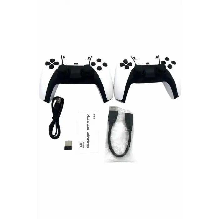 2.4 GHZ Oyun Konsolu Çift Konsol 4K Ultra Hd Game Stick