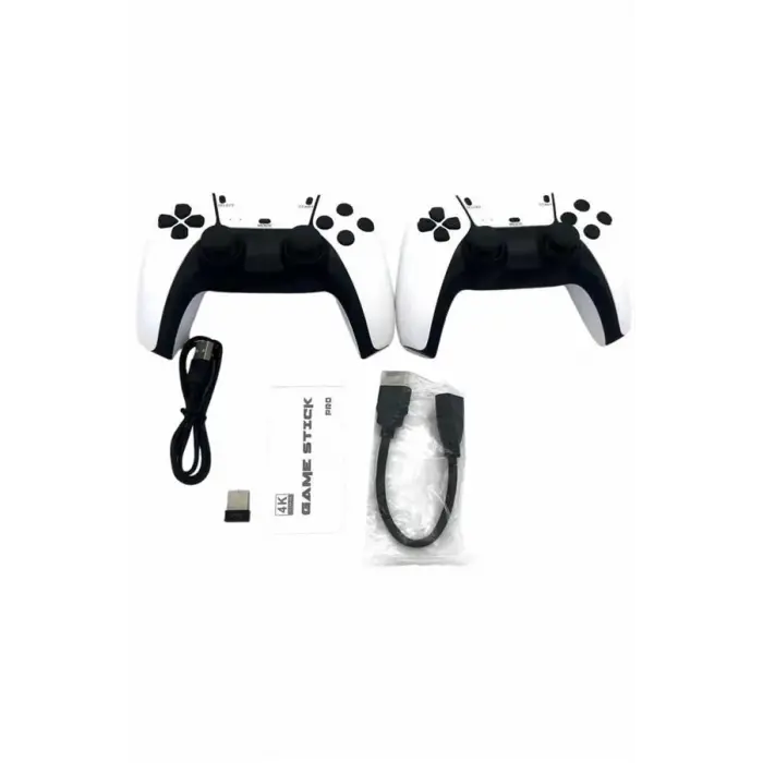 2.4 GHZ Oyun Konsolu Çift Konsol 4K Ultra Hd Game Stick