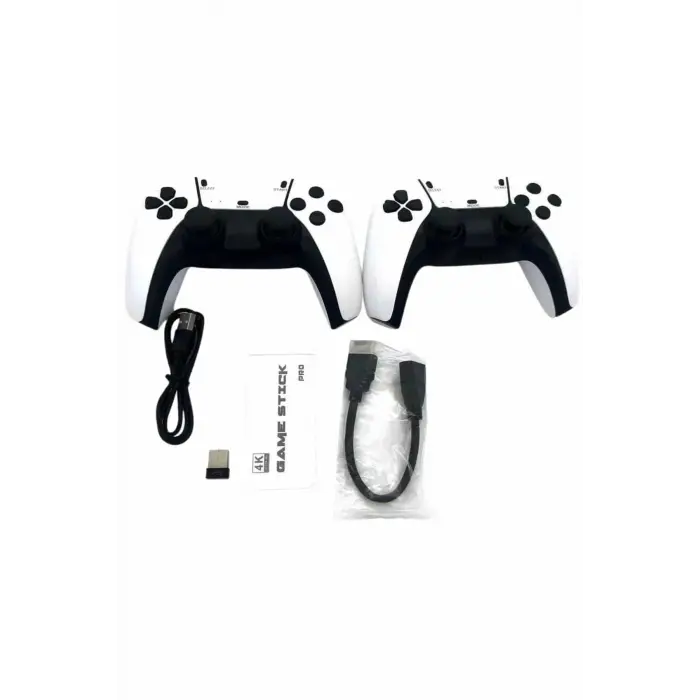 2.4 GHZ Oyun Konsolu Çift Konsol 4K Ultra Hd Game Stick