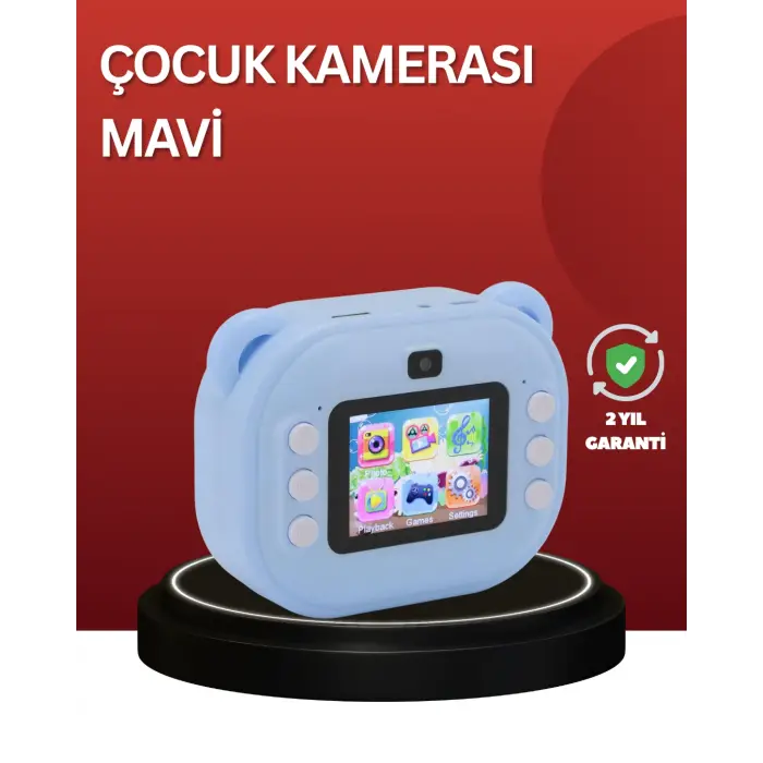 24MP HD Şipşak Kamera – Termal Baskılı Çift Lensli HD