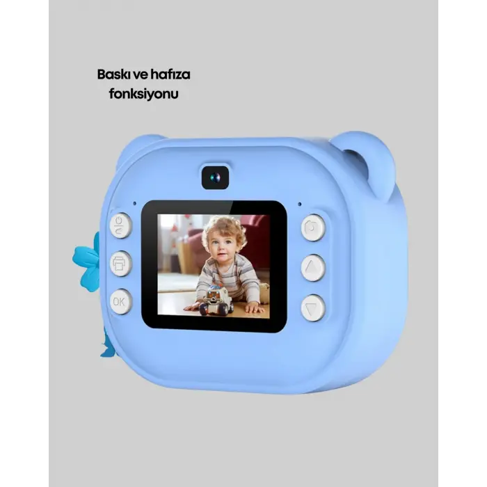 24MP HD Şipşak Kamera – Termal Baskılı, Çift Lensli HD