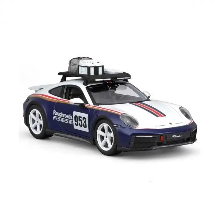 28029 Burago 1:24 Porsche 911 Dakar Model Araba -