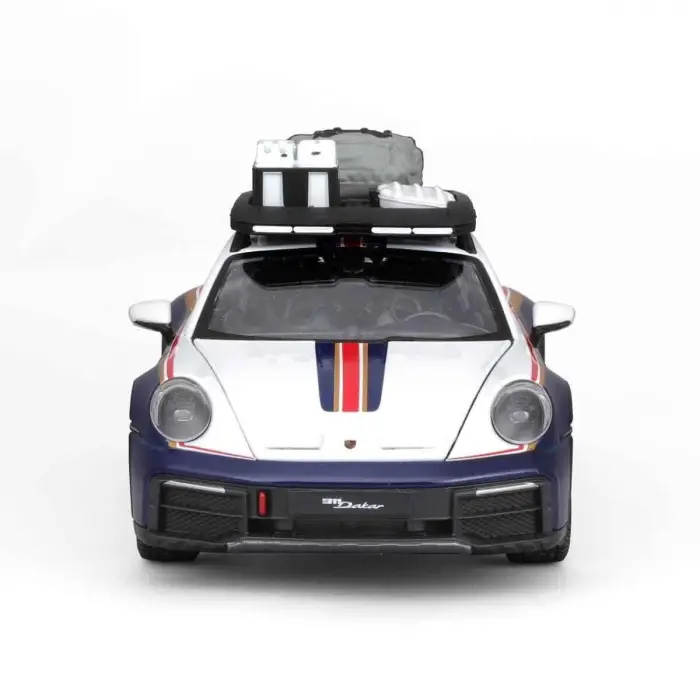 28029 Burago 1:24 Porsche 911 Dakar Model Araba -Sunman