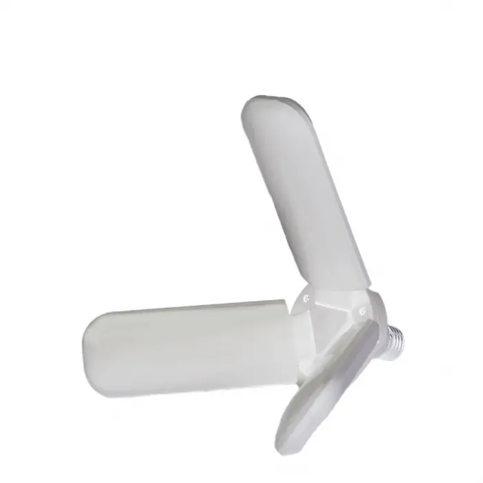 3 Kollu Pervane Modeli Beyaz Led Lamba Ampul 24w - E27 Bx40
