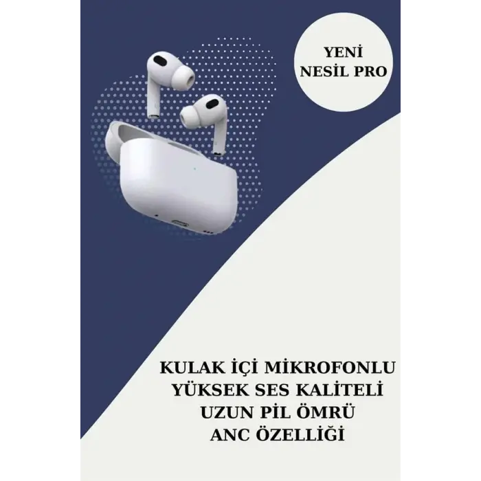 3 Kordonlu Pembe Amoled Ekran Akıllı Saat ve Yeni Nesil Pro Kablosuz Bluetooth Kulaklık ANC/ENC