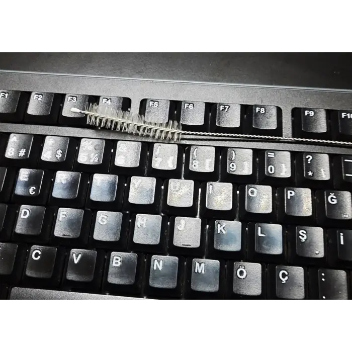 3 Lü Pratik Fırça  Esnek Bükülebilir Klye Mouse Arası Temizlik Fırçası