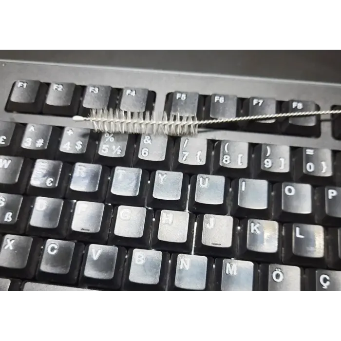 3 Lü Pratik Fırça  Esnek Bükülebilir Klye Mouse Arası Temizlik Fırçası