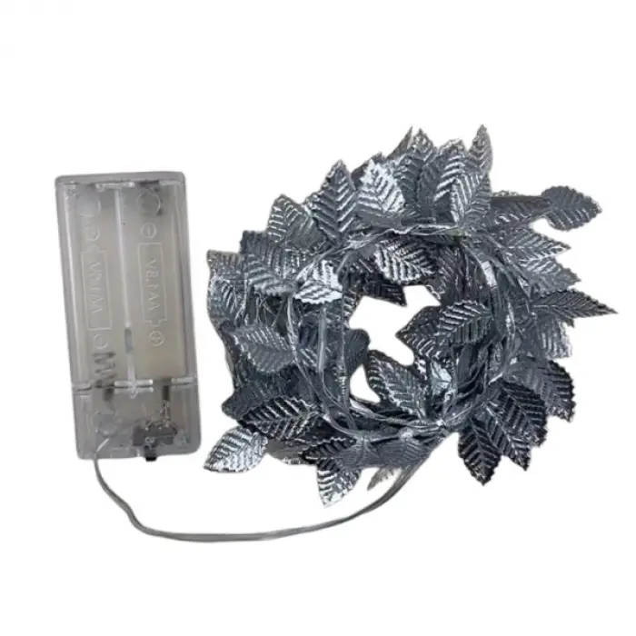 3 Metre Yaldızlı Gümüş LED Işık
