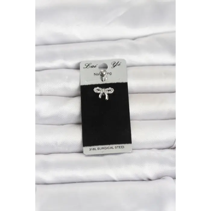 316L Cerrahi Çelik Fiyonk Model Göbek Piercing