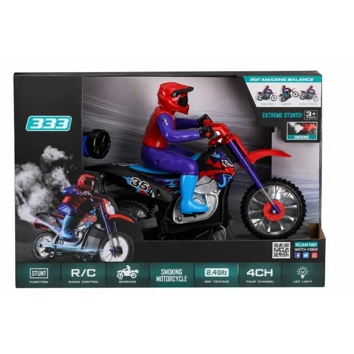 333-TJ24161B-UZAKTAN KUMANDALI DUMAN ATAN HIZ MOTORU