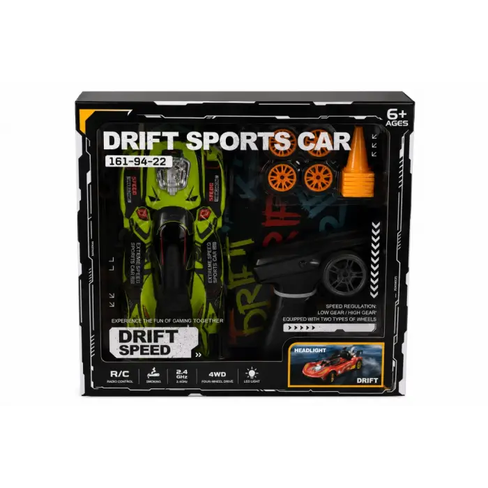 38046 2 4G KONTROL DUMAN ATAN YÜKSEK HIZLI YEDEK DRİFT TEKERLİ ARAÇLAR