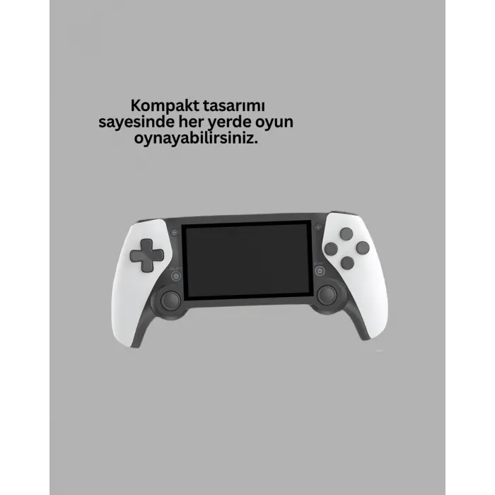 3D Ekranlı Mini Oyun Konsolu + Multimedya
