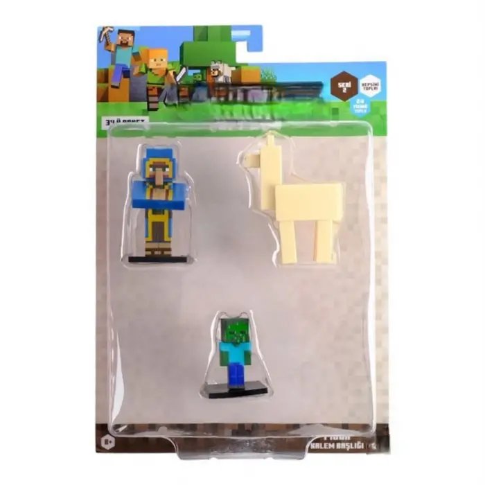 3D Toppeez 3lü Figür Seti Seri 2