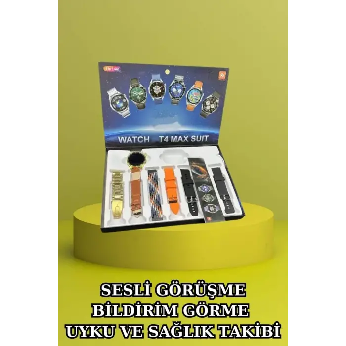 3.Nesil TWS Bluetooth Kulaklık Bluetooth Bağlantılı Akıllı Saat Amoled Ekran Plastik Hasır Kordon