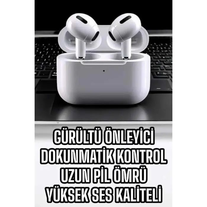 3.Nesil TWS Bluetooth Kulaklık Mikrofonlu ANC Özelliği Dokunmatik Kontrol