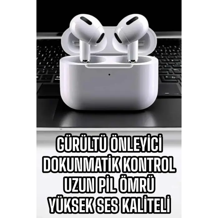 3.Nesil TWS Bluetooth Kulaklık Mikrofonlu ANC Özelliği Dokunmatik Kontrol