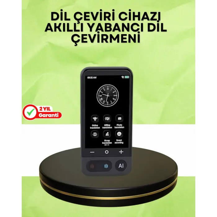 4.0 İnç Dokunmatik Ekranlı Akıllı Çeviri Cihazı