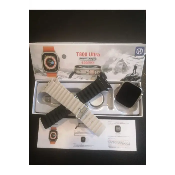 45mm Gri Kasa ve Çok Renkli Silikon Kordonlu Akıllı Saat - GPS, Nabız ve Sesli Görüşmeli