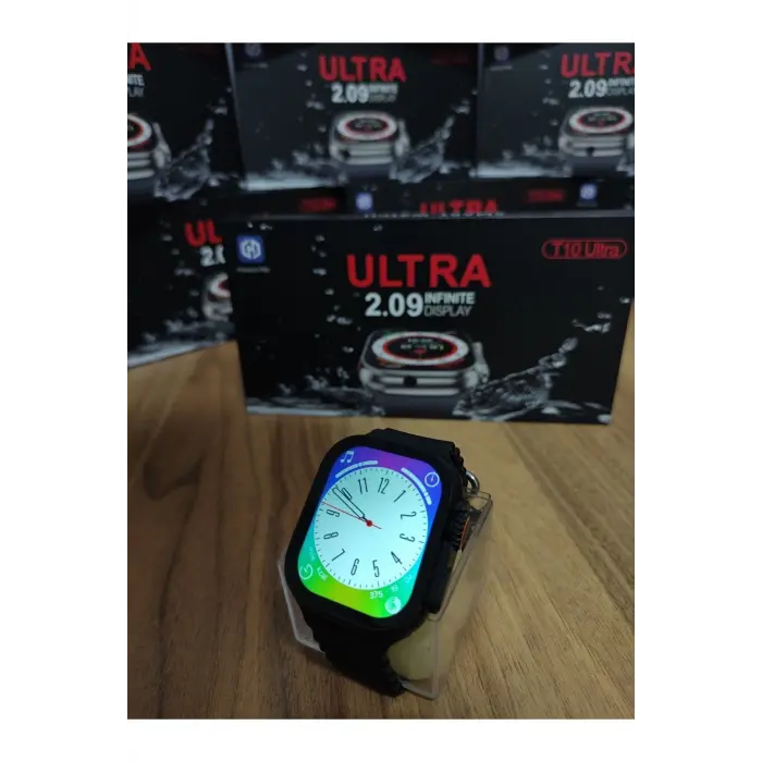 49mm Siyah Kasa ve Turuncu Silikon Kordonlu Akıllı Saat - Sesli Görüşme ve SIM Kart Desteği