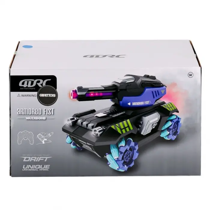 4D-Y11 Kumandalı Sesli Işıklı Drift Tank